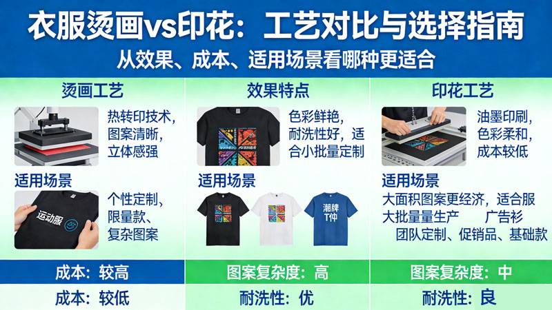 衣服烫画好还是印花好？看完这篇再也不纠结！