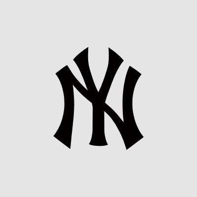 MLB NY logo標志貼 品牌衣服燙標（非賣品）