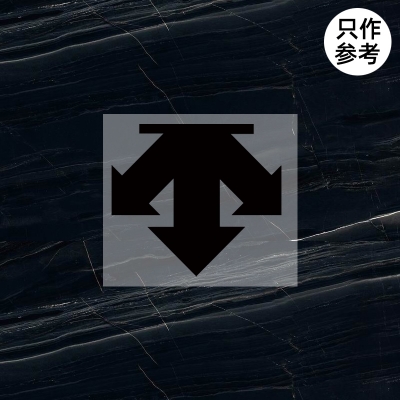 衣服烫标DESCENTE迪桑特标志logo贴熨斗修复羽绒服烫印热转印烫画