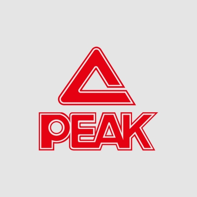 PEAK匹克  logo標志貼 品牌衣服燙標（非賣品）