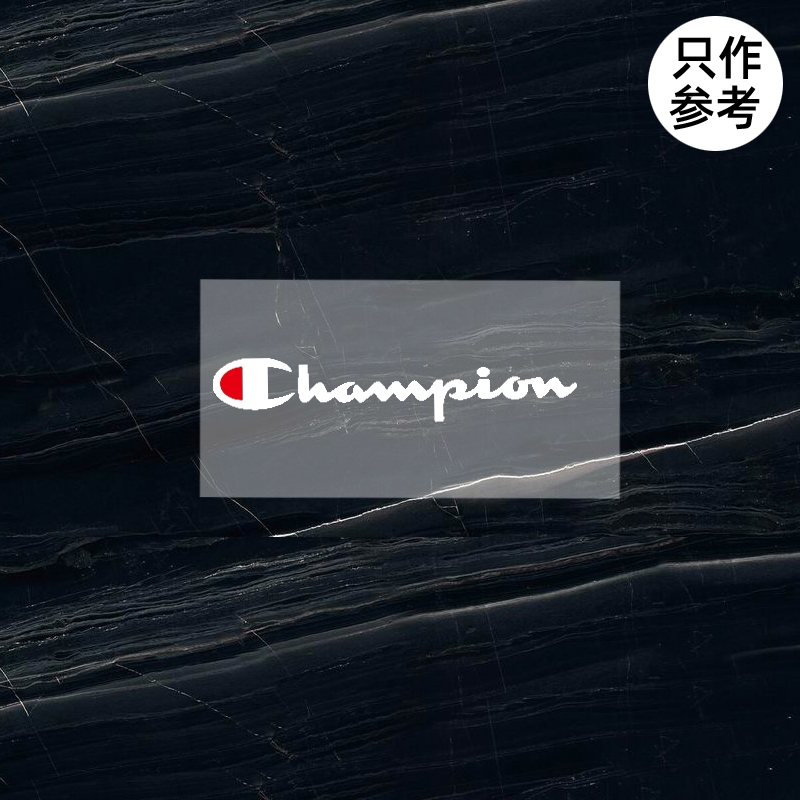 衣服烫标Champion冠军标志logo贴羽绒服T恤加工定制印字印图胶印热转印