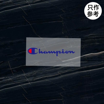 衣服烫标Champion冠军标志logo贴羽绒服T恤加工定制印字印图胶印热转印
