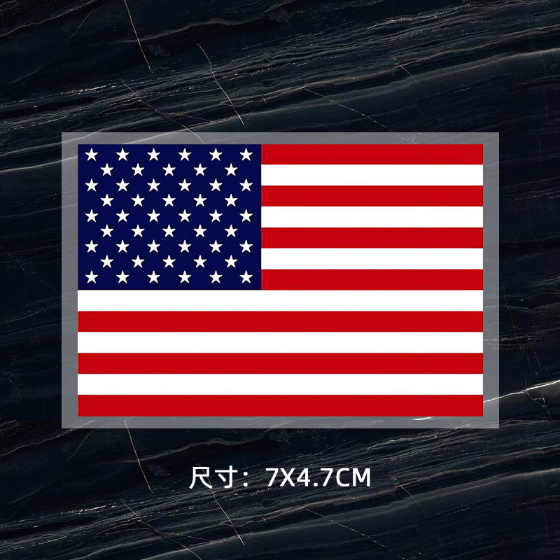 美國國旗燙畫貼 衣服熱轉(zhuǎn)印 燙標(biāo) 燙圖 logo貼 現(xiàn)貨