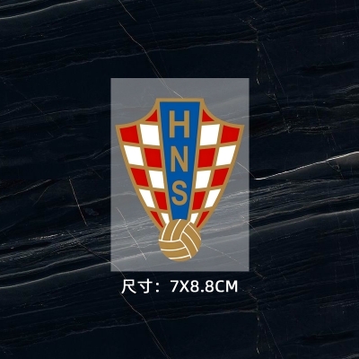 克羅地亞隊徽 球衣隊標 熱轉印燙標 logo貼標
