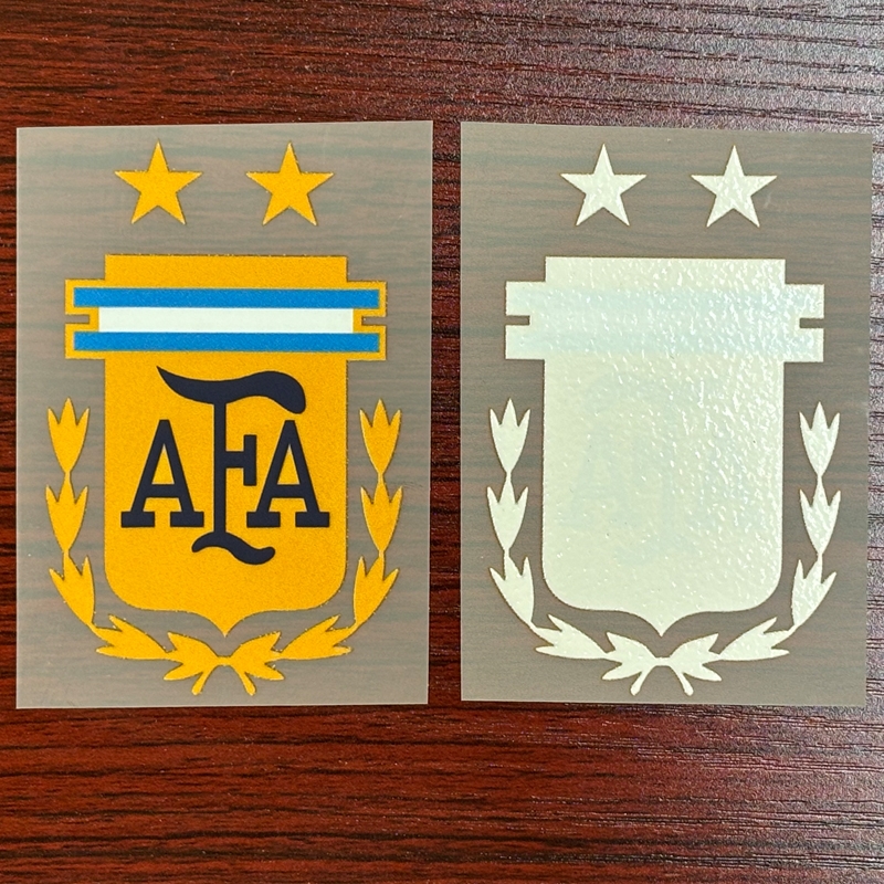 阿根廷國家足球隊隊徽 球衣隊標 熱轉(zhuǎn)印燙標 衣服logo貼標 燙畫貼