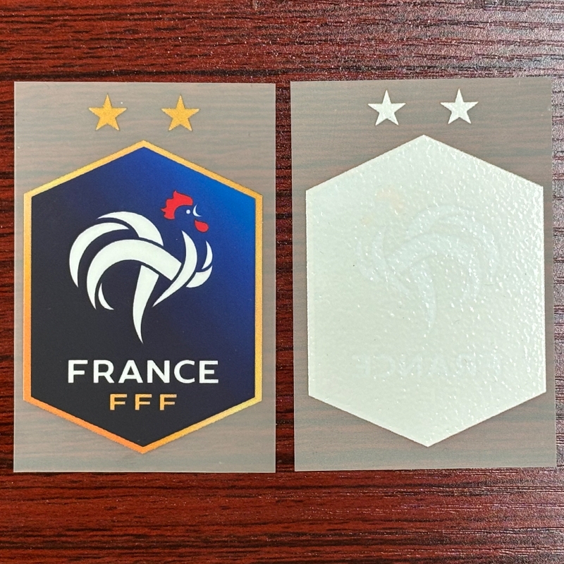 法國國家足球隊隊徽 球衣隊標 熱轉印燙標 衣服logo貼標 燙畫貼