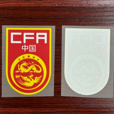 隊徽 國足隊標 燙標 logo貼標  熱轉印燙畫貼