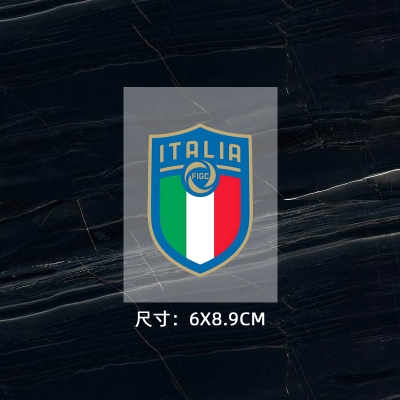 意大利隊(duì)隊(duì)徽 球衣隊(duì)標(biāo) 燙標(biāo) logo貼 熱轉(zhuǎn)印燙畫貼