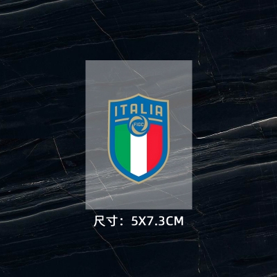 意大利隊(duì)隊(duì)徽 球衣隊(duì)標(biāo) 燙標(biāo) logo貼 熱轉(zhuǎn)印燙畫貼