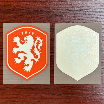 荷蘭隊徽 球衣隊標 熱轉(zhuǎn)印燙標 logo貼標 燙畫貼