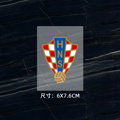 克羅地亞隊徽 球衣隊標 熱轉印燙標 logo貼標