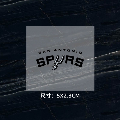 奧馬刺隊徽 球衣隊標 運動服logo貼 熱轉印燙標 燙圖