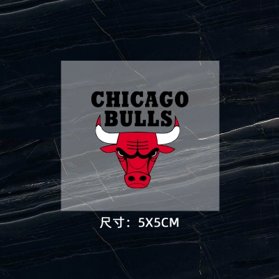 公牛隊徽 球衣隊標 運動服logo貼 熱轉印燙標 燙圖