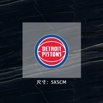 活塞隊徽 球衣隊標 運動服logo貼 熱轉印燙標 燙圖