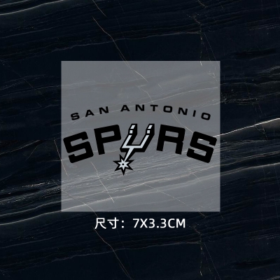 奧馬刺隊徽 球衣隊標 運動服logo貼 熱轉印燙標 燙圖