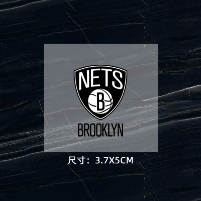 布魯克林隊徽 球衣隊標 運動服logo貼 熱轉印燙標 燙圖