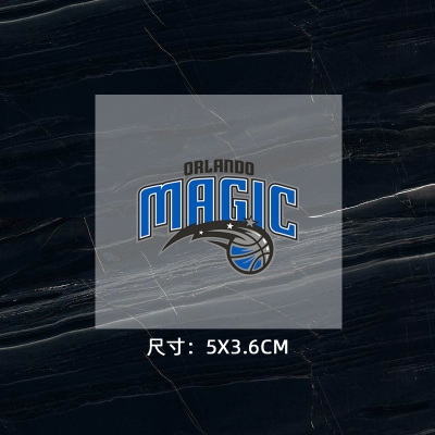 魔術隊徽 球衣隊標 運動服logo貼 熱轉印燙標 燙圖
