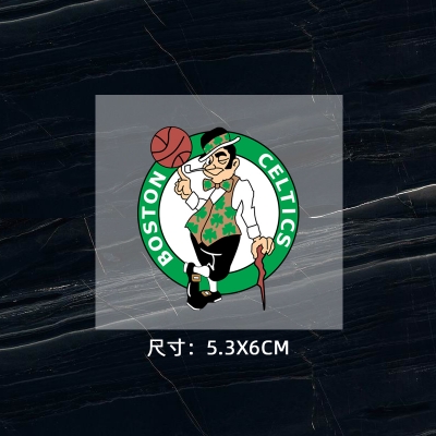 凱爾特人隊徽 球衣隊標 運動服logo貼 熱轉印燙標 燙圖