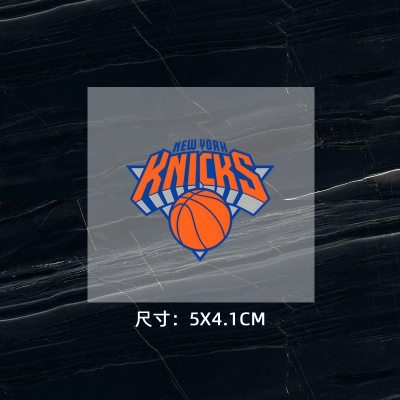 尼克斯隊徽 球衣隊標 運動服logo貼 熱轉印燙標 燙圖