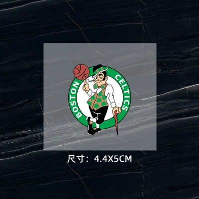 凱爾特人隊徽 球衣隊標 運動服logo貼 熱轉印燙標 燙圖