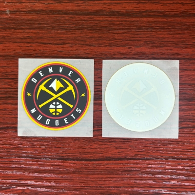 掘金隊徽 球衣隊標 運動服logo貼 熱轉印燙標 燙圖