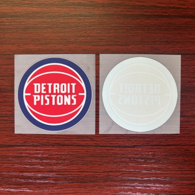 活塞隊徽 球衣隊標 運動服logo貼 熱轉印燙標 燙圖