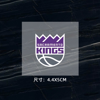 國王隊徽 球衣隊標 運動服logo貼 熱轉印燙標 燙圖