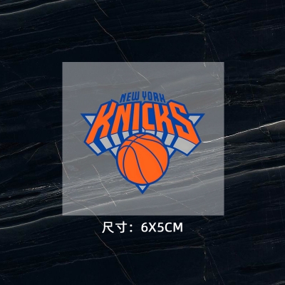 尼克斯隊徽 球衣隊標 運動服logo貼 熱轉印燙標 燙圖