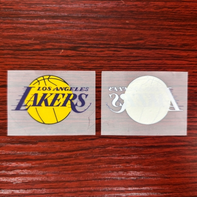 湖人隊(duì)徽 球衣隊(duì)標(biāo) 運(yùn)動(dòng)服logo貼 熱轉(zhuǎn)印燙標(biāo) 燙圖