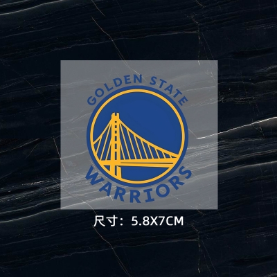 勇士隊徽 球衣隊標 運動服logo貼 熱轉印燙標 燙圖