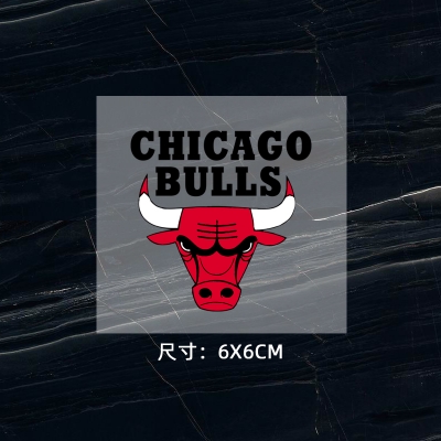 公牛隊徽 球衣隊標 運動服logo貼 熱轉印燙標 燙圖