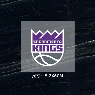 國王隊徽 球衣隊標 運動服logo貼 熱轉印燙標 燙圖