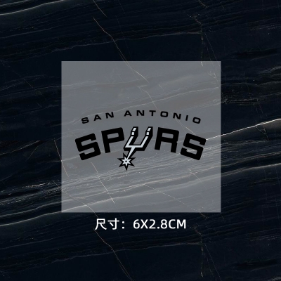 奧馬刺隊徽 球衣隊標 運動服logo貼 熱轉印燙標 燙圖