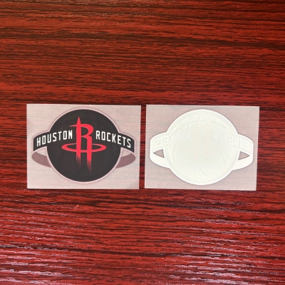 火箭隊徽 球衣隊標 運動服logo貼 熱轉印燙標 燙圖