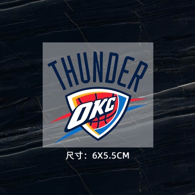 雷霆隊徽 球衣隊標 運動服logo貼 熱轉印燙標 燙圖