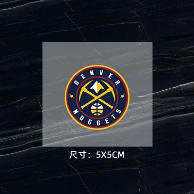 掘金隊徽 球衣隊標 運動服logo貼 熱轉印燙標 燙圖