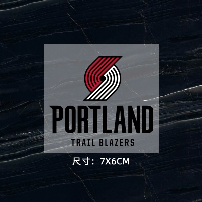 開拓者隊徽 球衣隊標 運動服logo貼 熱轉印燙標 燙圖