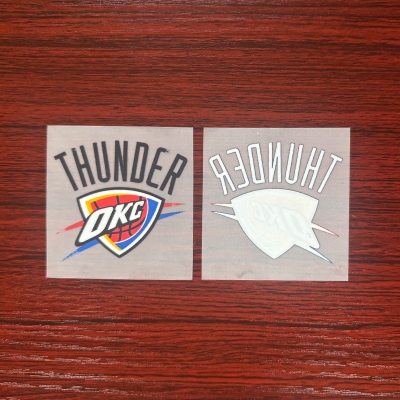 雷霆隊徽 球衣隊標 運動服logo貼 熱轉印燙標 燙圖