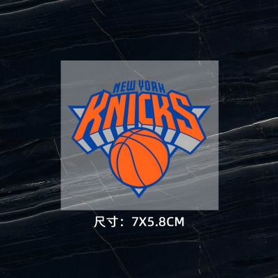 尼克斯隊徽 球衣隊標 運動服logo貼 熱轉印燙標 燙圖