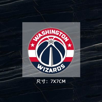 奇才隊徽 球衣隊標 運動服logo貼 熱轉印燙標 燙圖