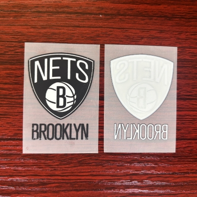 布魯克林隊徽 球衣隊標 運動服logo貼 熱轉印燙標 燙圖