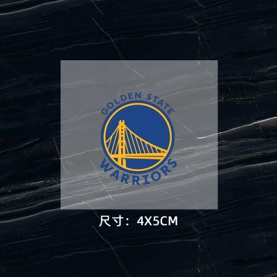 勇士隊徽 球衣隊標 運動服logo貼 熱轉印燙標 燙圖