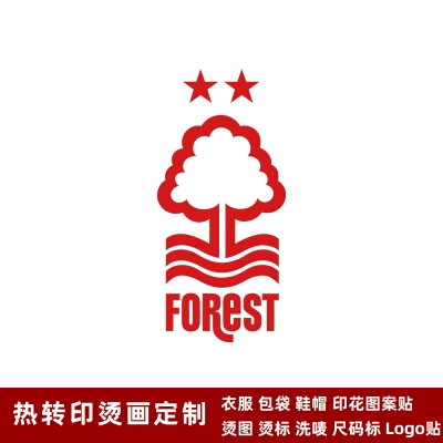 Nottingham Forest DTF Heat Transfer Printing
